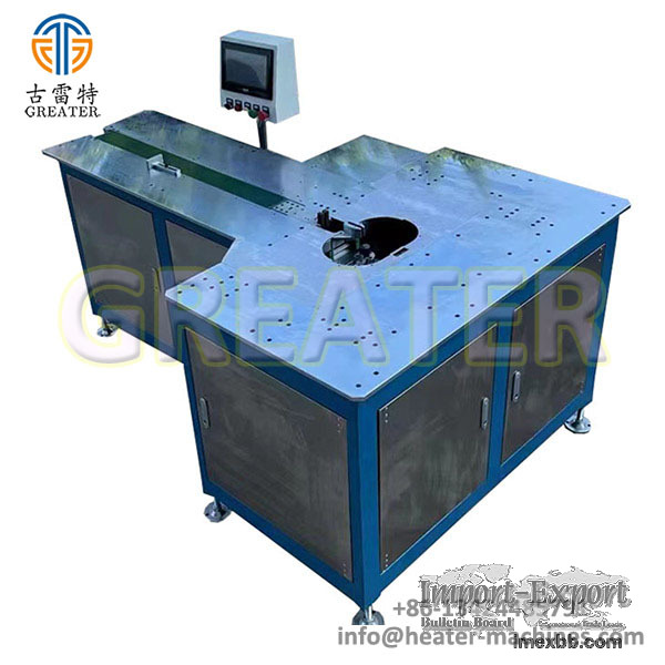 Multi-angle bending machine for tubular heater 