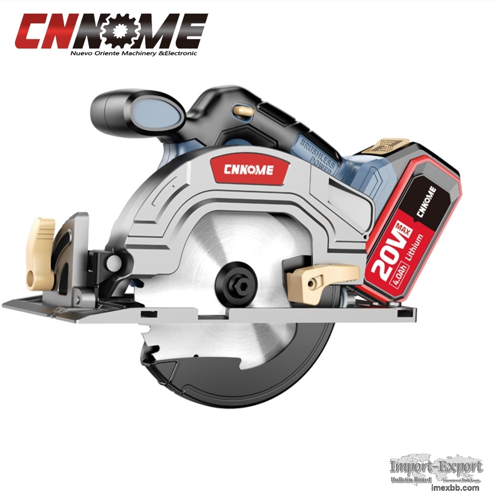 Brushless electric cirular saw cordless heavy duty 20-CCS165