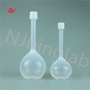 Chemically inert PFA volumetric flask for trace element analysis, customiza