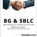 We are direct provider for BG/SBLC specifically for lease/sales