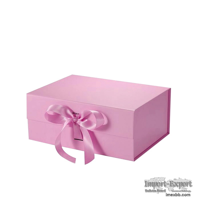 Folding Ribbon Gift Box