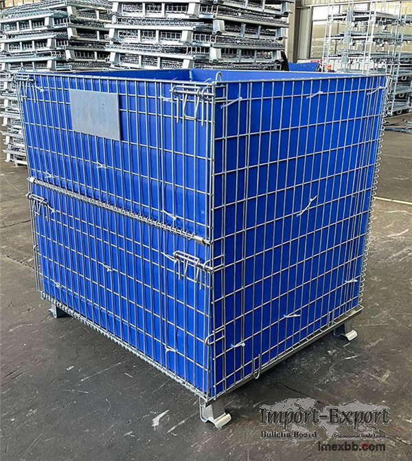 Wire Container with PP Sheet