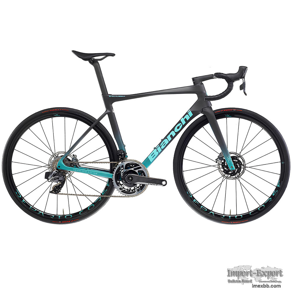 2024 Bianchi Specialissima RC Sram Red Etap Axs 12sp W-Powermeter Road Bike