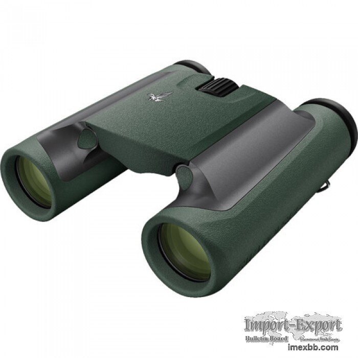 Swarovski 8x25 CL Pocket Binoculars Green, Wild Nature Accessories Package