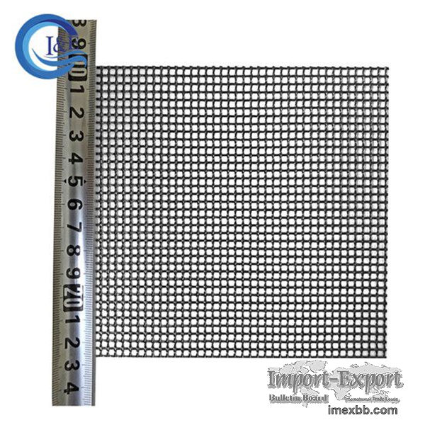 High Temp Carbonized Fiberglass Mesh Filter