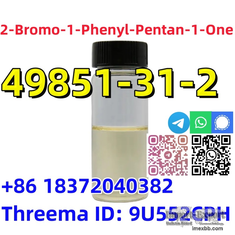 Buy 2-Bromo-1-Phenyl-Pentan-1-One Yellow Liquid cas49851-31-2 high quality 