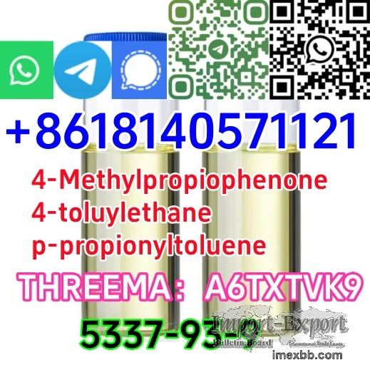 Buy Hot selling Organic Chemicals cas 5337-93-9 4-methylpropiophenone 4mpf 