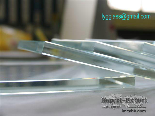 3-19mm low iron glass, ultra clear glass