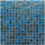 15x15mm Glass Mosaic with Dot Glued
