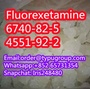 Fluorexetamine cas 6740-82-5/4551-92-2  Whatsapp:+852 65731354