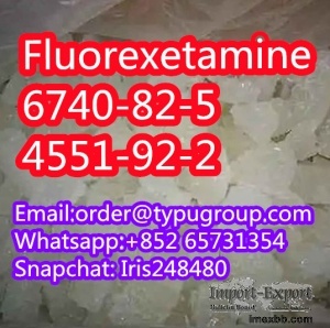 Fluorexetamine cas 6740-82-5/4551-92-2  Whatsapp:+852 65731354