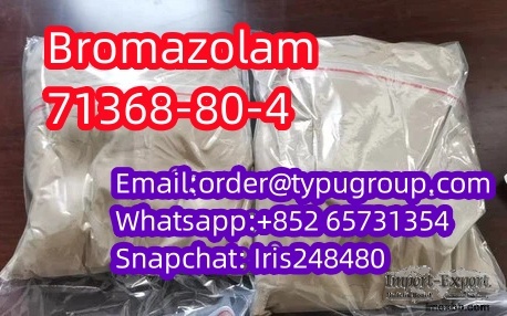 Bromazolam cas 71368-80-4 with good price Whatsapp:+852 65731354