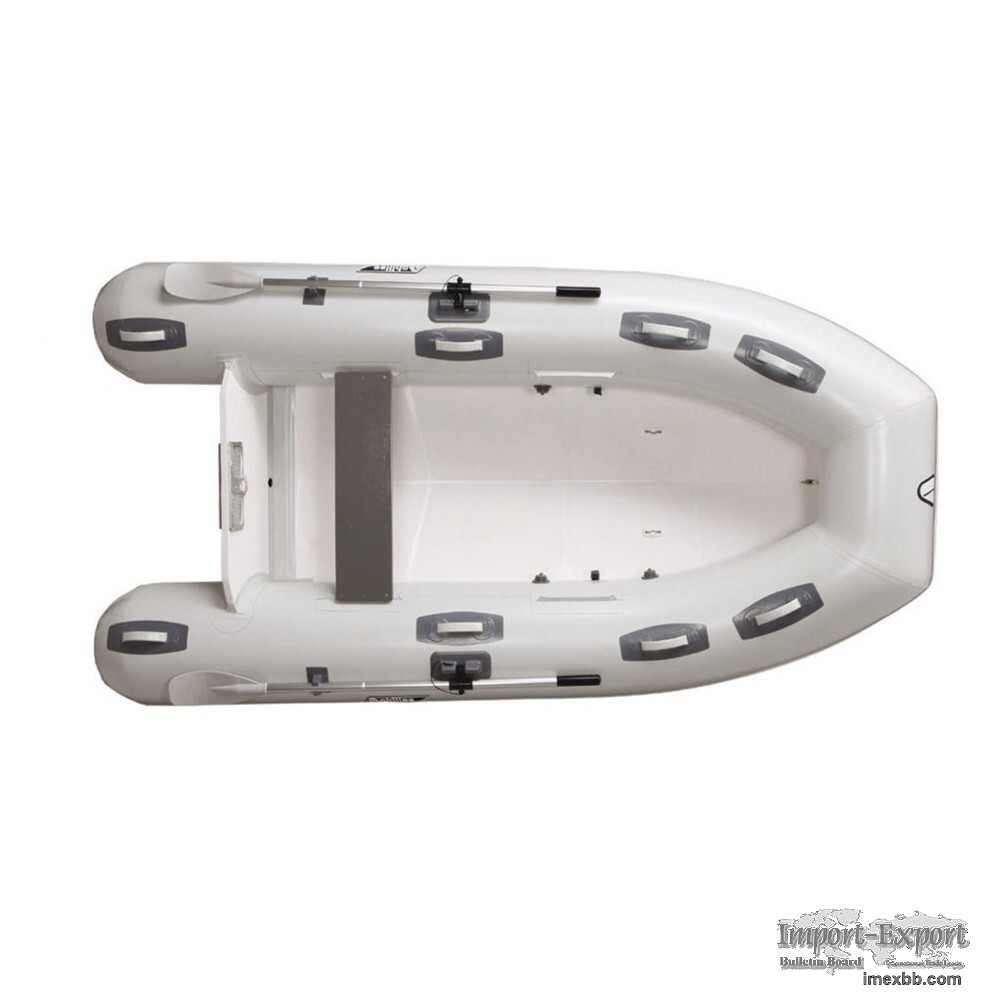 Achilles HB-300FX Rigid Hull Inflatable (RIB) 9' 10", Gray Hypalon, 2019