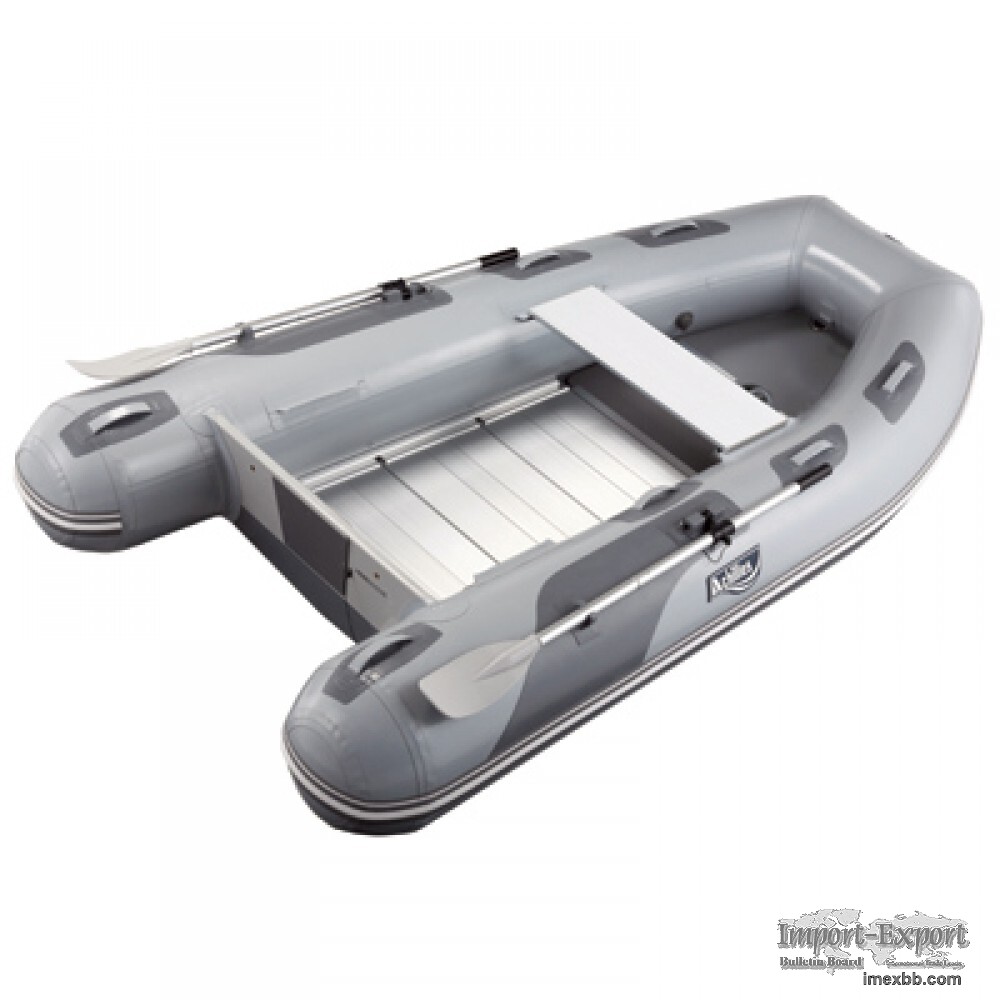 Achilles SPD-290E, Aluminum Floor 9' 6", Gray Hypalon (WATER SPORT EQUIP)