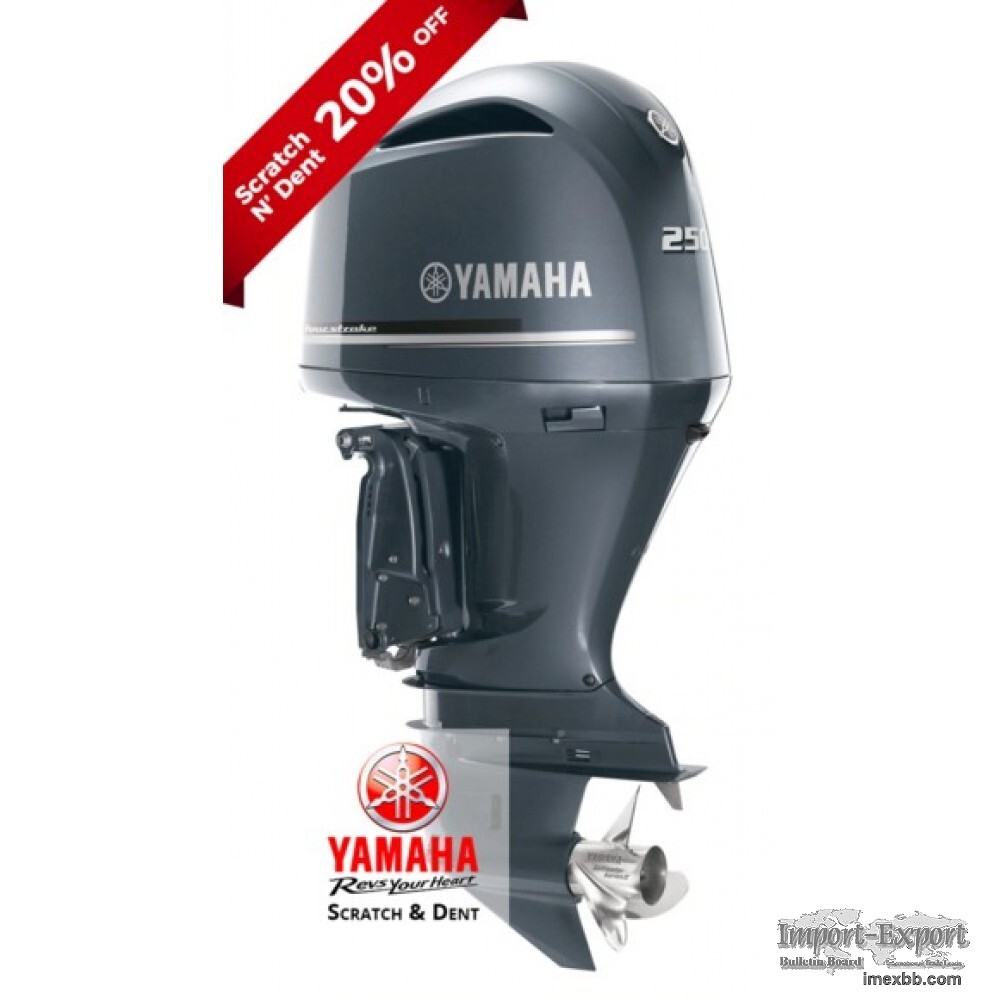 Yamaha F250XB Outboard  250HP Scratch & Dent (Level 1) (WATER SPORT EQUIP)