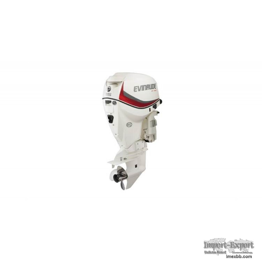 2019 Evinrude E TEC Engines 115 HP E115DCX White (WATER SPORT EQUIP)