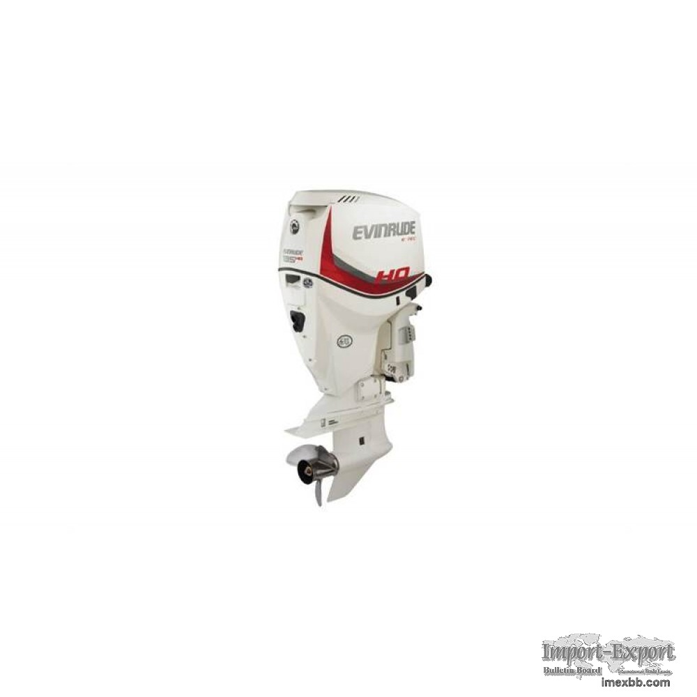 Evinrude E TEC Engines 135 H.O. E135DHX White (WATER SPORT EQUIP)