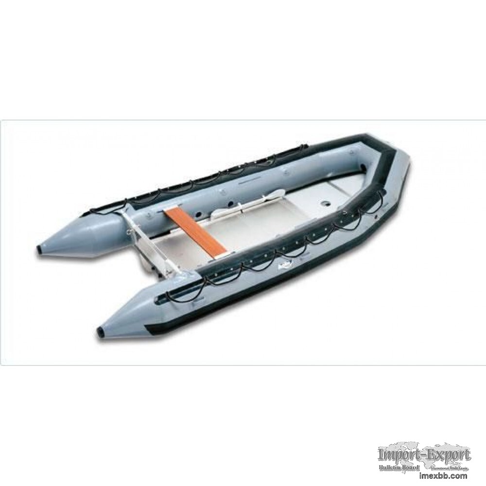 Achilles SU-18 Aluminum Floor 18' 0" Gray Hypalon (WATER SPORT EQUIP)