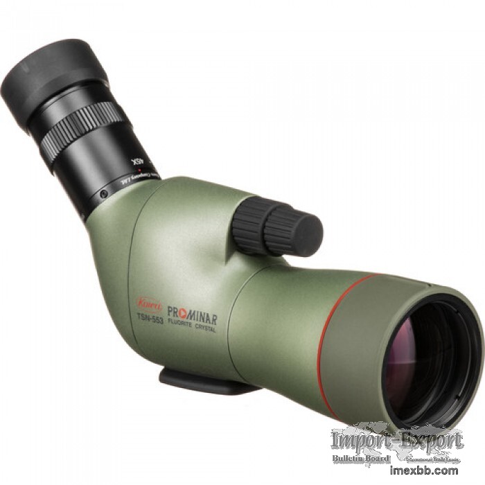 Kowa TSN-553 15-45x55 PROMINAR Spotting Scope & Case Kit (Angled Viewing)