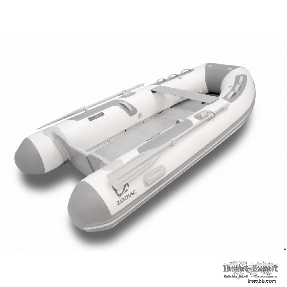 Zodiac Rigid Hull (RIB) 9' 6" Gray/ Lt. Gray PVC (WATER SPORT EQUIP)