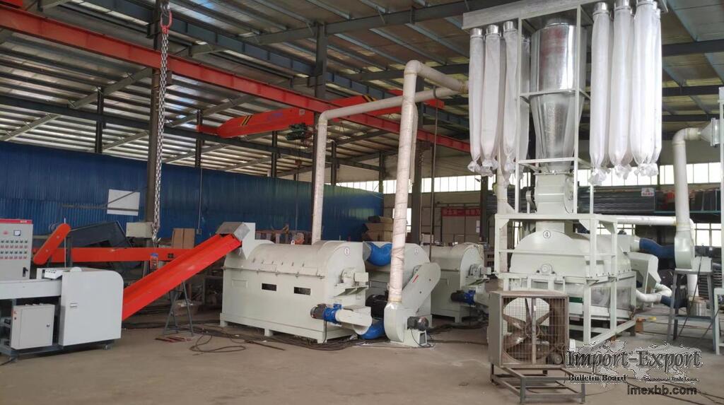 Baby Diapers separating and recycling machine