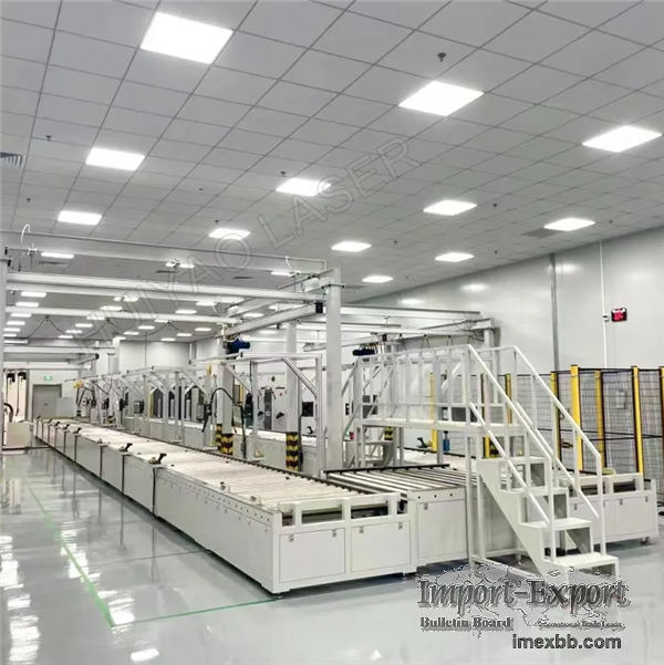 Automatic lithium battery pack production line