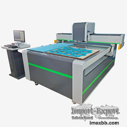 Auto die board ejection rubber cutting & installing machine