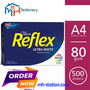 Reflex copy paper A4 80 gsm best for office ($ 0.60)