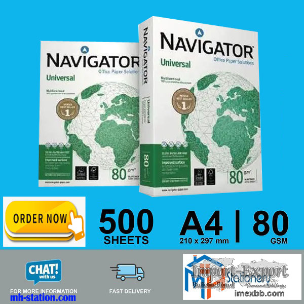 Navigator copy paper premium A4 80 gsm ($ 0.60)