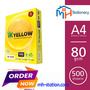 IK Yellow A4 80 gsm copy paper ($ 0.45)