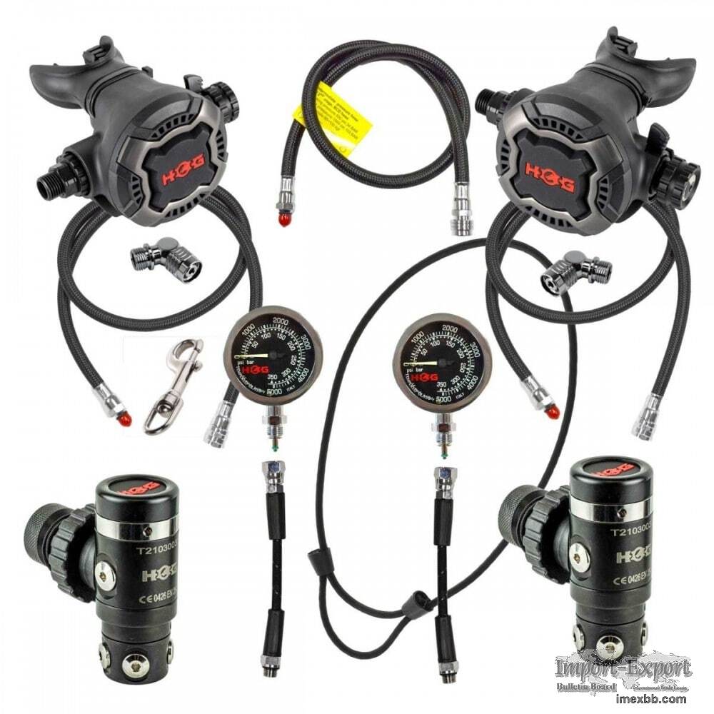 HOG Premium Sidemount Regulator Package