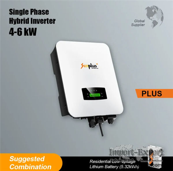 4-6kW (PLUS) Hybrid Inverter Single Phase