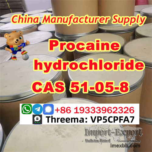 PROCAINE CAS 51-05-8 cas 59-46-1 Manufacturer Supply Best Price Security Cl