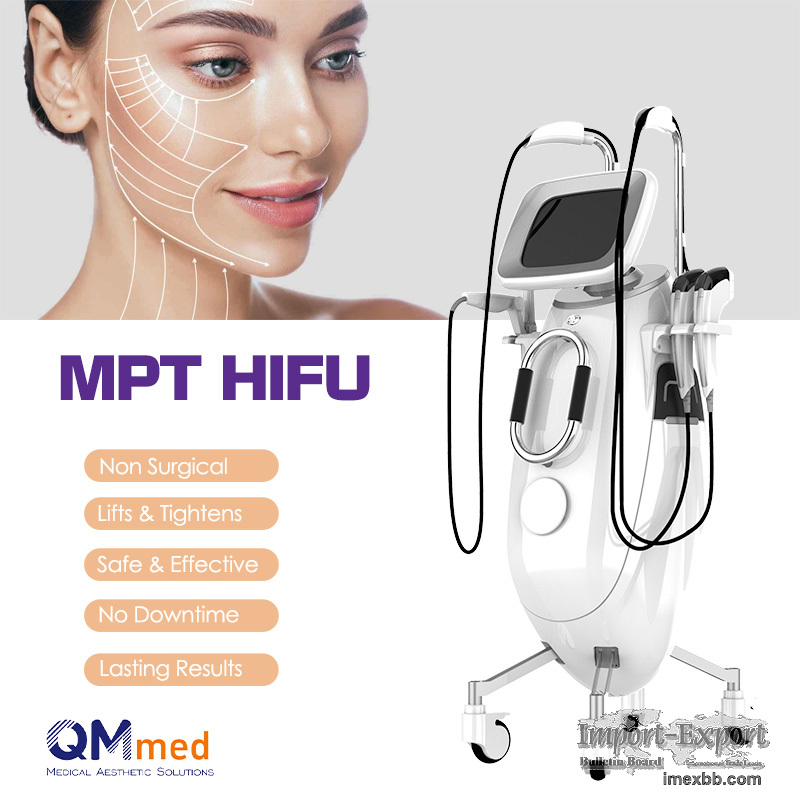 New face lift machine 2 in 1 Rotating 360 MMFU MPT facial and body