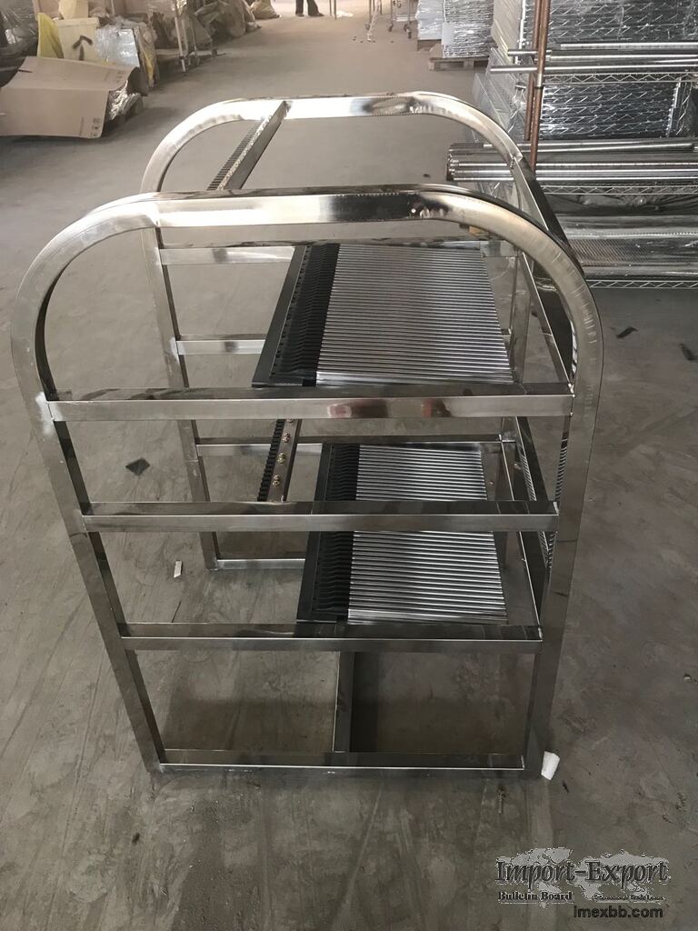 Siemens (ASM) X feeders stroage cart stainless steel type