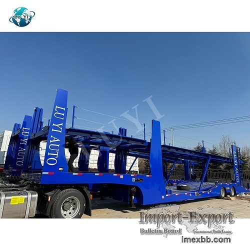 European design car carrier semi trailer