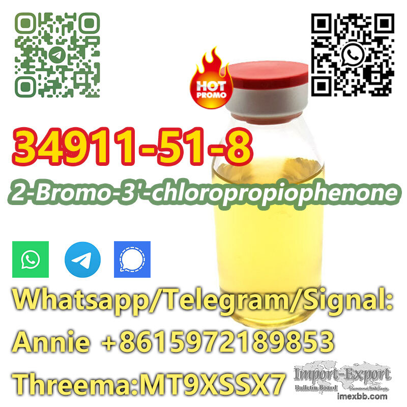 CAS 34911-51-8 2-Bromo-3'-chloropropiophen good quality  safety shipping