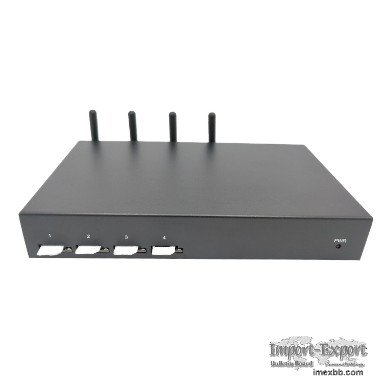 4 PORTS VoIP Gateway