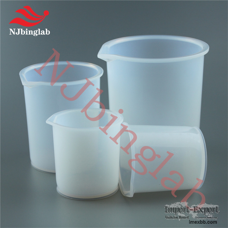 PFA Griffin Beaker, very low background, used in semiconductor laboratories