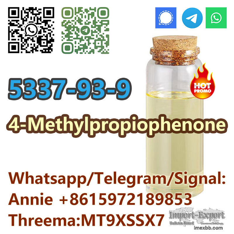 Hot sale Cas 5337-93-9 4-Methylpropiophenone P-METHYLPROPIOPHENONE BMK