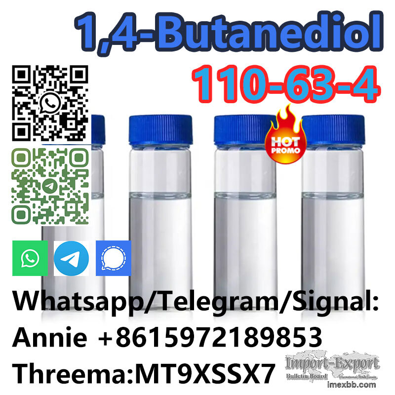 BDO CAS 110-63-4 Chemical 1, 4-Butanedio lSyntheses Material Intermediates