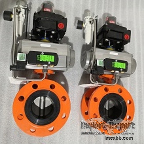 ASTM A351 CF8 Center Line Butterfly Valve