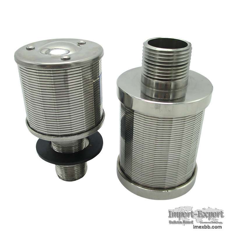 Stainless Steel Wedge Wire Filter Nozzle