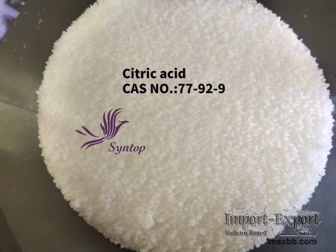 Citric acid CAS NO.:77-92-9