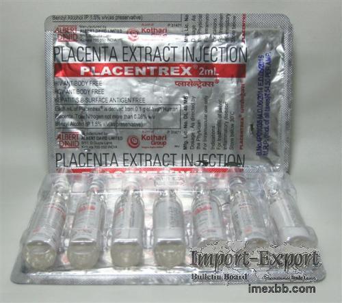 PLACENTREX PLACENTA EXTRACT INJECTION