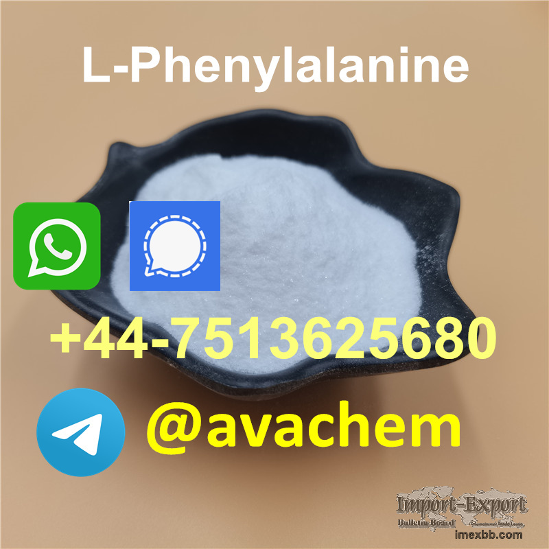 L-Phenylalanine cas 63-91-2,Whatsapp/Singal:+44-7513625680