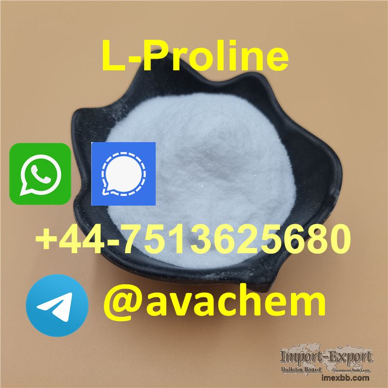 L-Proline 147-85-3 supplier,Whatsapp/Singal:+44-7513625680