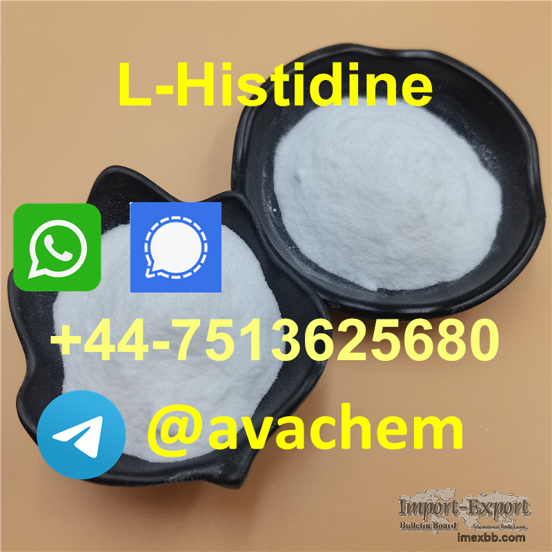 L-Histidine cas 71-00-1 best supplier,Whatsapp/Singal:+44-7513625680