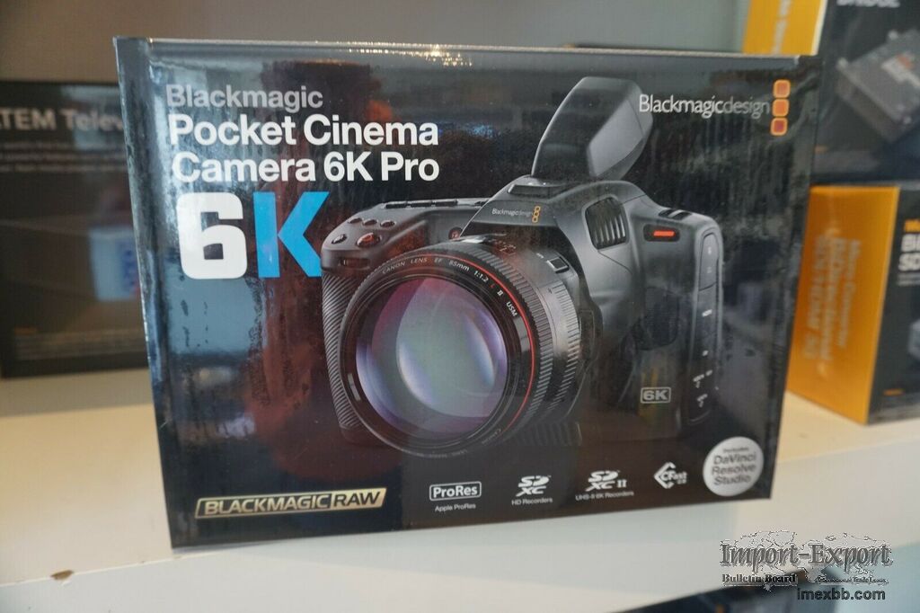 Blackmagic Design Pocket Cinema Camera 6K Pro