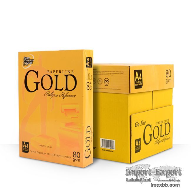 Paperline gold copy paper A4 80 gsm ready stock